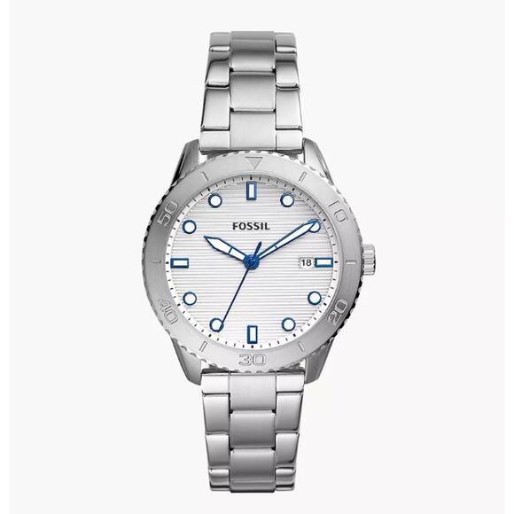Fossil BQ3595 Dayle Three-Hand Date Stainless Steel Watch - Picture 1 of 7